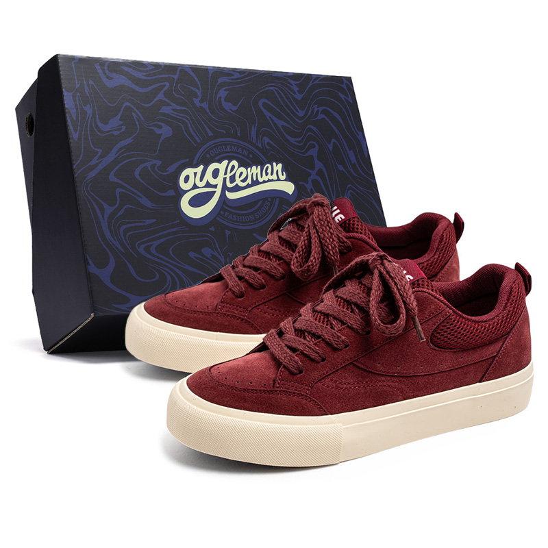 OUGLEMEN Весенняя коллекция Red Snake Welcoming. Легкие и дышащие низкие кроссовки для скейтбординга для мужчин
OUGLEMEN Весенняя коллекция Red Snake Welcoming. Легкие и дышащие низкие кроссовки для скейтбординга для мужчин