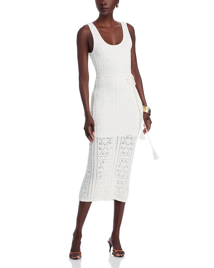 Платье миди из ажурной трикотажной ткани Bubble Pointelle MILLY, слоновая кость/кремовый
Платье миди из ажурной трикотажной ткани Bubble Pointelle MILLY, слоновая кость/кремовый