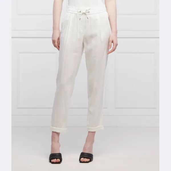 Льняные брюки свободного кроя Marc Cain, бежевый
Льняные брюки свободного кроя Marc Cain, бежевый