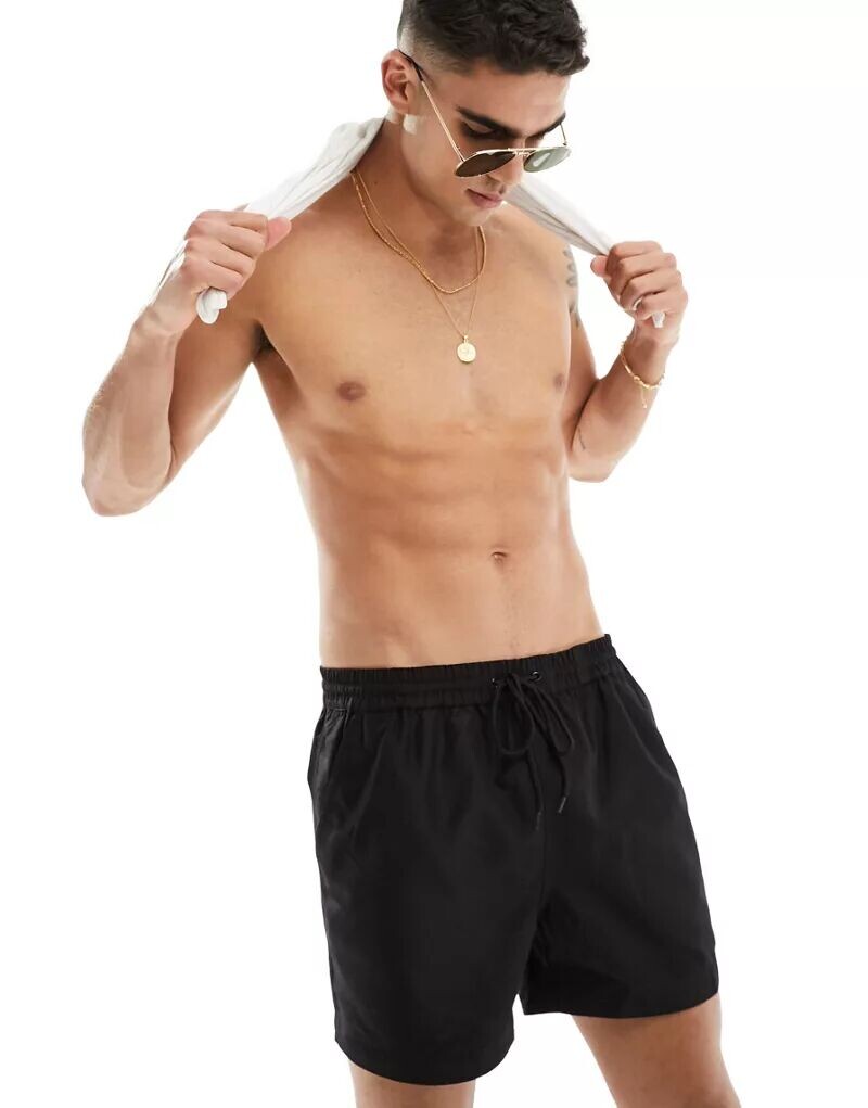 Черные плавки-шорты South Beach, Коричневый, Черные плавки-шорты South Beach
Черные плавки-шорты South Beach, Коричневый, Черные плавки-шорты South Beach