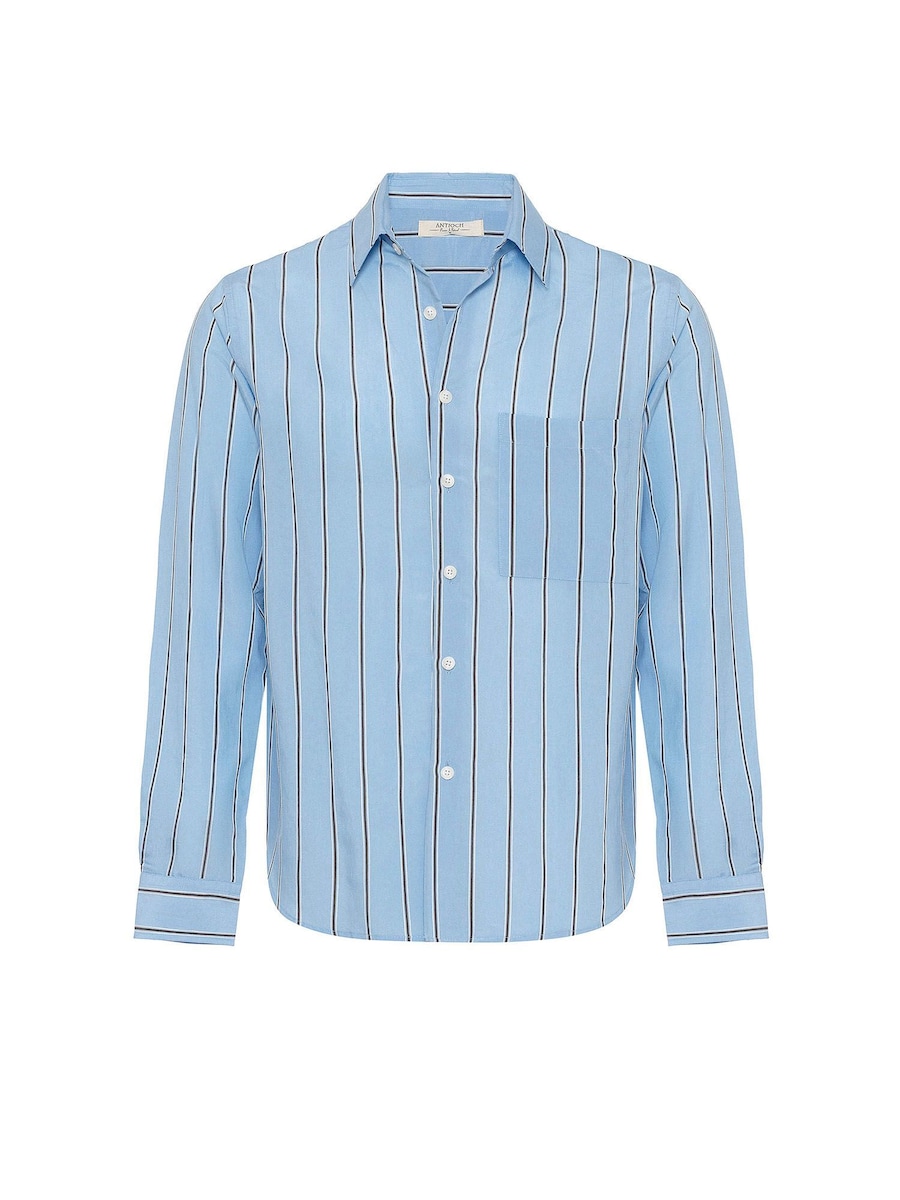 Рубашка на пуговицах классического кроя Antioch, светло-голубой
Рубашка на пуговицах классического кроя Antioch, светло-голубой