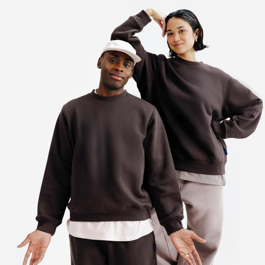 DECATHLON Женская/мужская толстовка с круглым вырезом – Elementals, коричневая
DECATHLON Женская/мужская толстовка с круглым вырезом – Elementals, коричневая