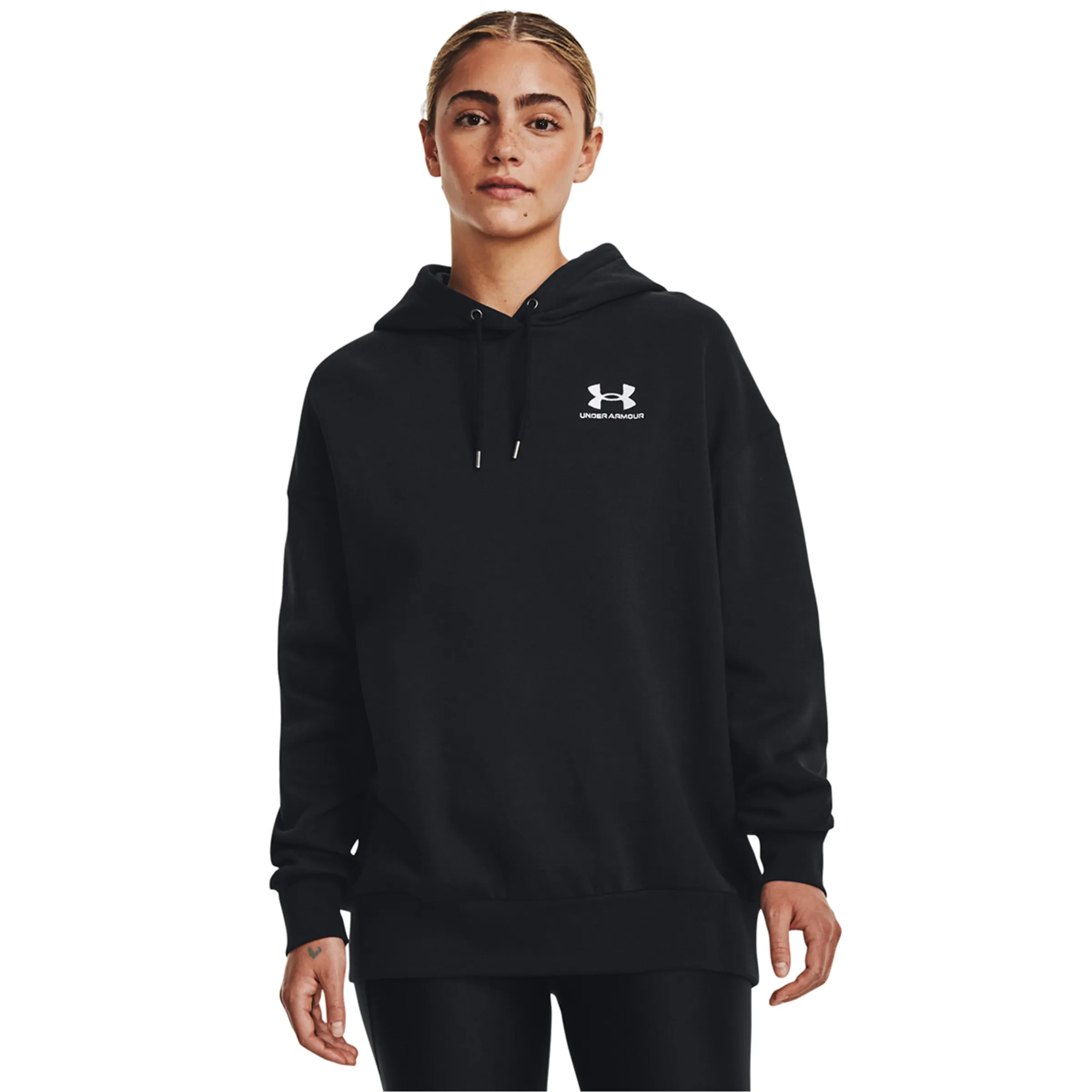 Женская толстовка UA Icon Fleece OS Hoodie Under Armour, черный
Женская толстовка UA Icon Fleece OS Hoodie Under Armour, черный