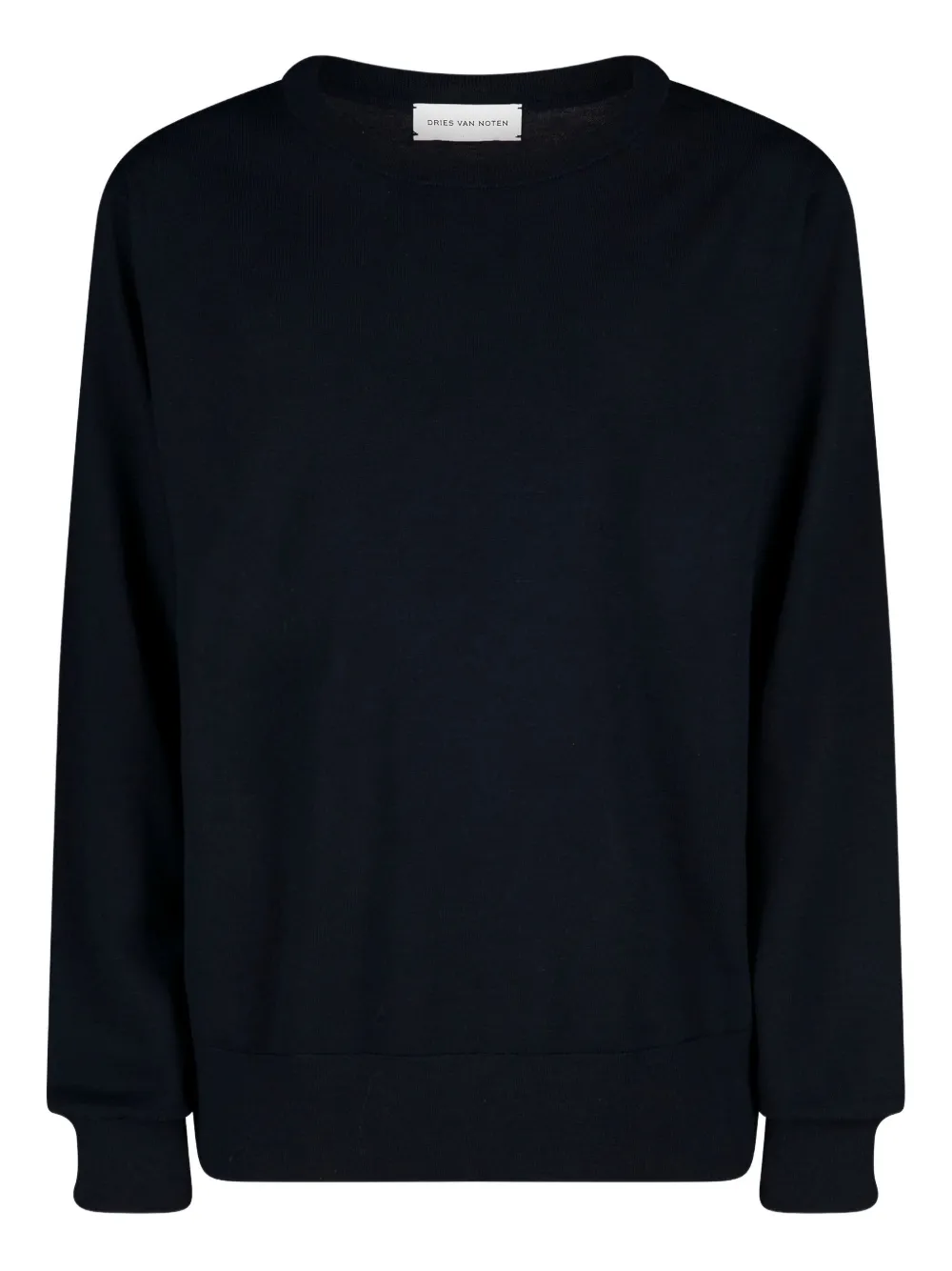 Свитер с круглым вырезом DRIES VAN NOTEN, синий
Свитер с круглым вырезом DRIES VAN NOTEN, синий