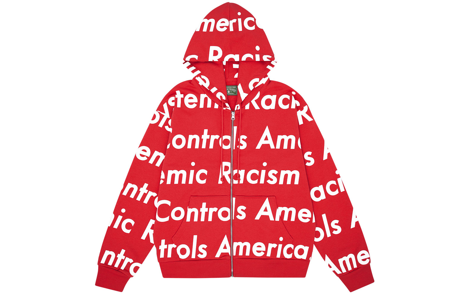 Артур Джафа Системный расизм управляет Америкой Зип-ап худи Denim Tears Красный
Артур Джафа Системный расизм управляет Америкой Зип-ап худи Denim Tears Красный