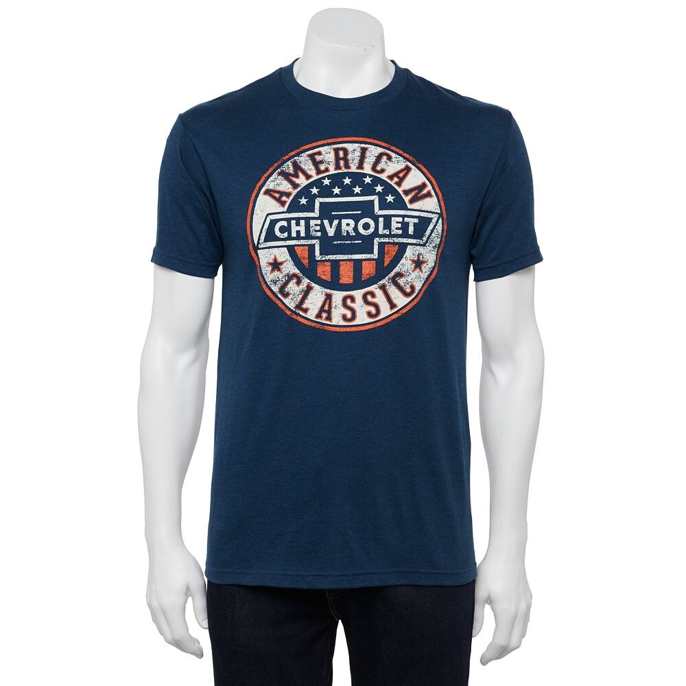 Мужская футболка Chevrolet American Classic Licensed Character, цвет Denim Heather 
Мужская футболка Chevrolet American Classic Licensed Character, цвет Denim Heather