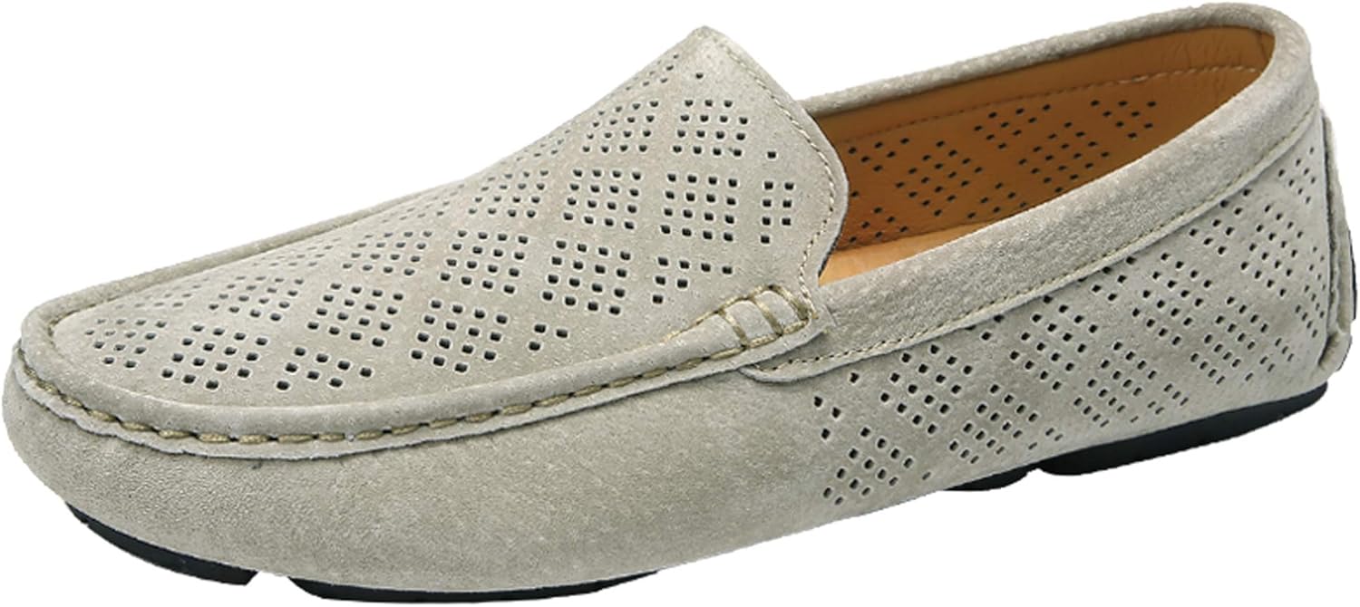 Мужские повседневные лодочные туфли Santimon, дышащие замшевые слипоны для вождения, хаки
Мужские повседневные лодочные туфли Santimon, дышащие замшевые слипоны для вождения, хаки