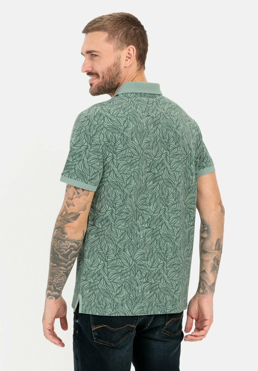 Рубашка-поло Aus Reiner Mit Allover-Print camel active, цвет морской волны
Рубашка-поло Aus Reiner Mit Allover-Print camel active, цвет морской волны