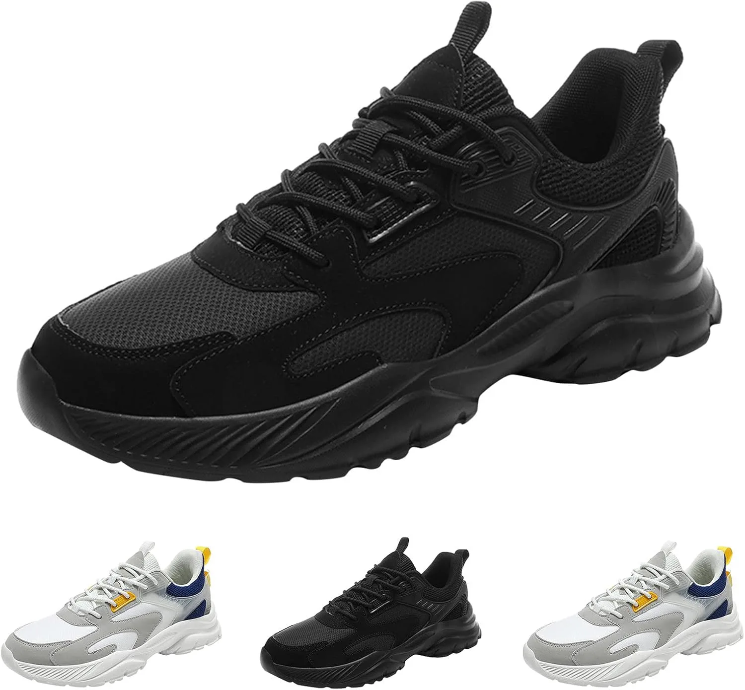 Мужские кроссовки сетчатые, дышащие, удобные, для улицы, повседневные, с толстой подошвой, плоские, удобные, носки-кроссовки, размер для мужчин Generic, серый
Мужские кроссовки сетчатые, дышащие, удобные, для улицы, повседневные, с толстой подошвой, плоские, удобные, носки-кроссовки, размер для мужчин Generic, серый