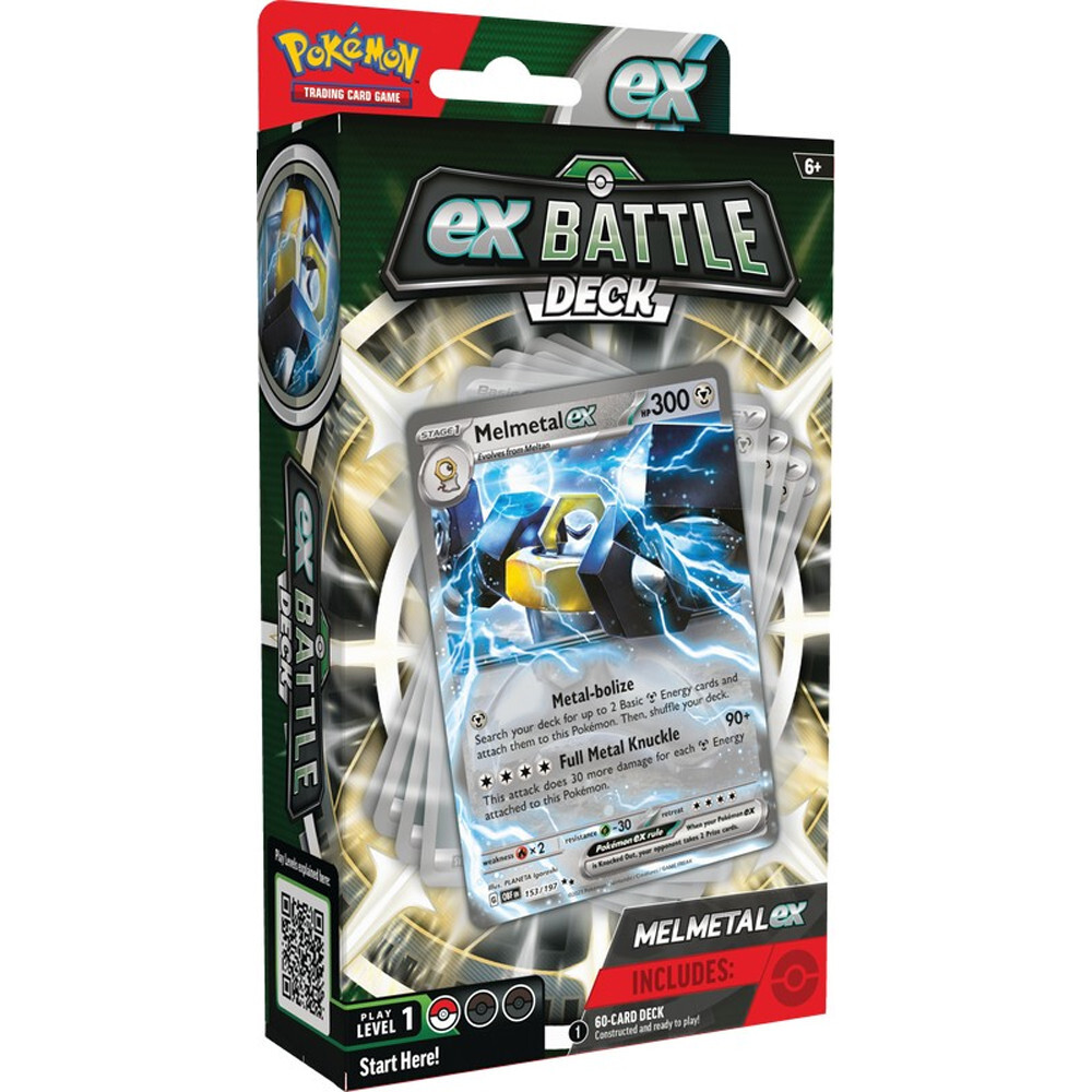 Карточная игра The Pokemon Company Int'l Pokemon: ex Battle Deck - Melmetal ex 
Карточная игра The Pokemon Company Int'l Pokemon: ex Battle Deck - Melmetal ex