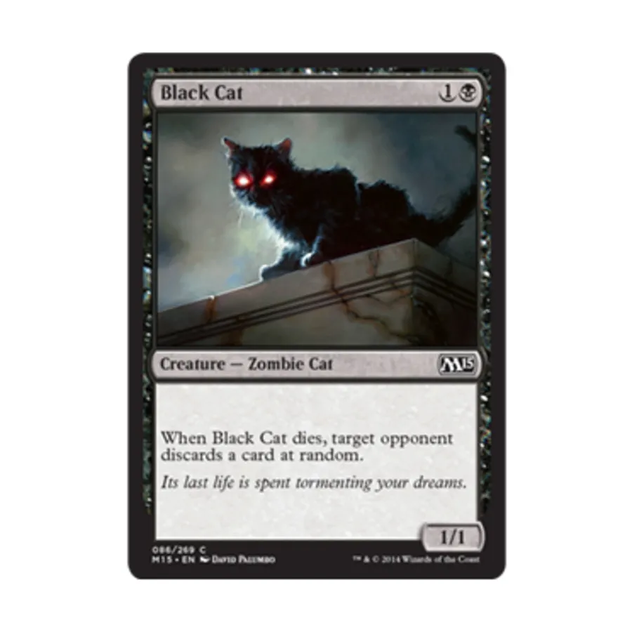 CCG Черная кошка (К), MTG - Magic 2015
CCG Черная кошка (К), MTG - Magic 2015