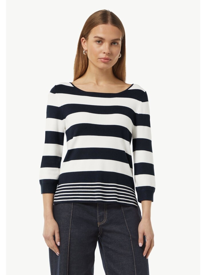 Пуловер comma Strickpullover 3/4 Arm, цвет Schwarz-weiß
Пуловер comma Strickpullover 3/4 Arm, цвет Schwarz-weiß