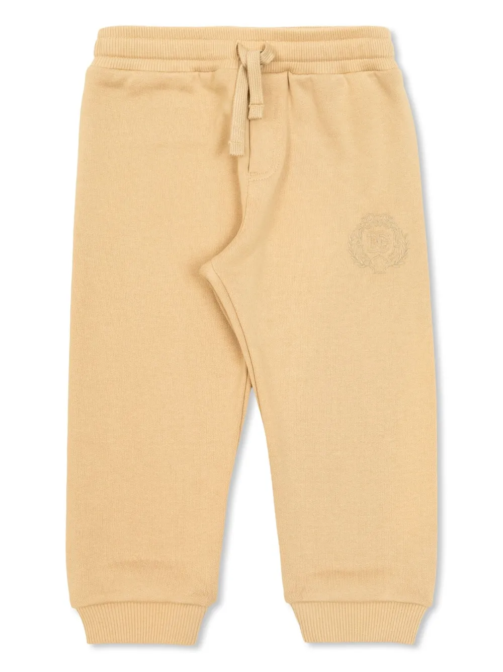 Спортивные брюки с вышитым логотипом Dolce & Gabbana Kids, нейтральный
Спортивные брюки с вышитым логотипом Dolce & Gabbana Kids, нейтральный