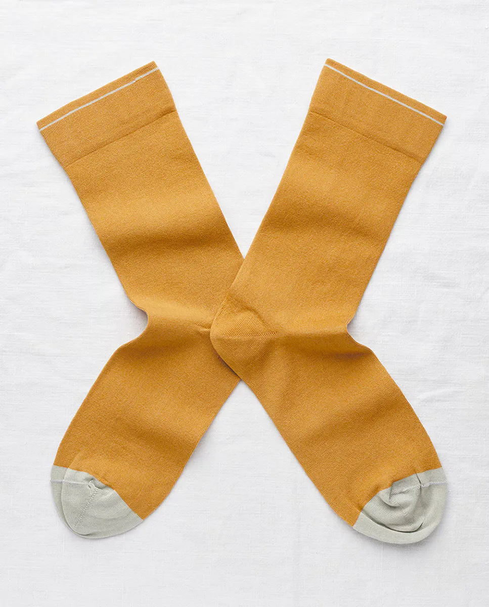 Однотонные хлопчатобумажные носки Bonne Maison, жёлтый
Однотонные хлопчатобумажные носки Bonne Maison, жёлтый