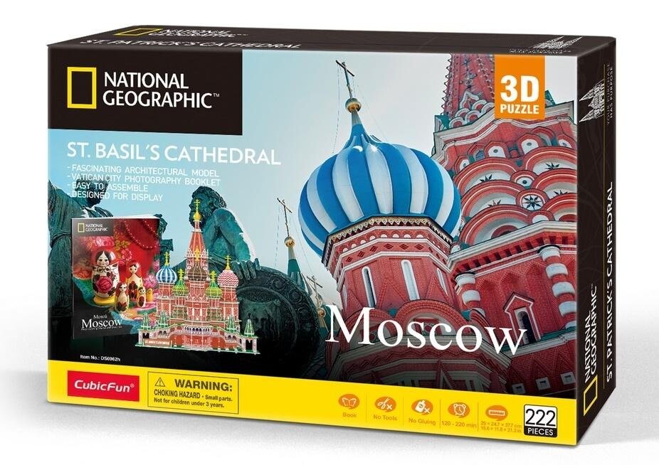 Пазл National Geographic 3D Москва, Св. Собор Базыла DS0999H (306-DS0999H)
Пазл National Geographic 3D Москва, Св. Собор Базыла DS0999H (306-DS0999H)