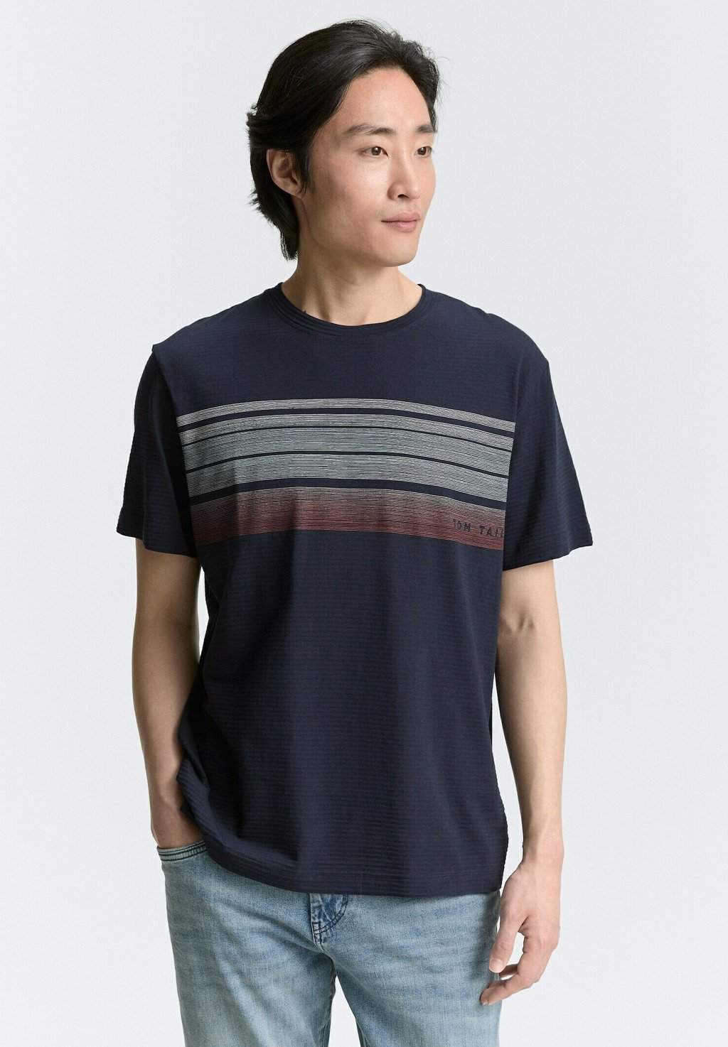 Футболка с принтом TOM TAILOR, темно-синий
Футболка с принтом TOM TAILOR, темно-синий