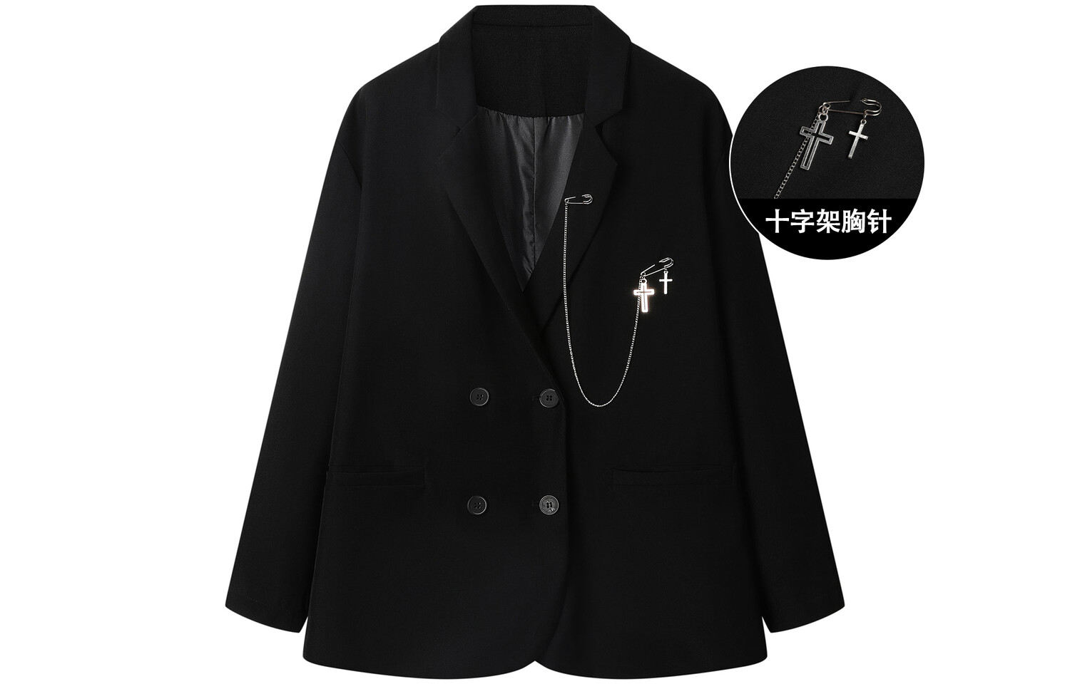 Деловой костюм унисекс CSKS, Черный
Деловой костюм унисекс CSKS, Черный