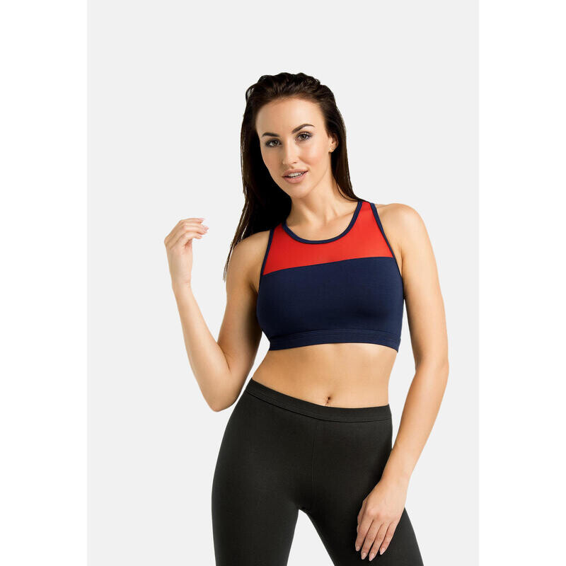 Спортивный бюстгальтер Teyli, цвет dunkelblau/hellrot
Спортивный бюстгальтер Teyli, цвет dunkelblau/hellrot