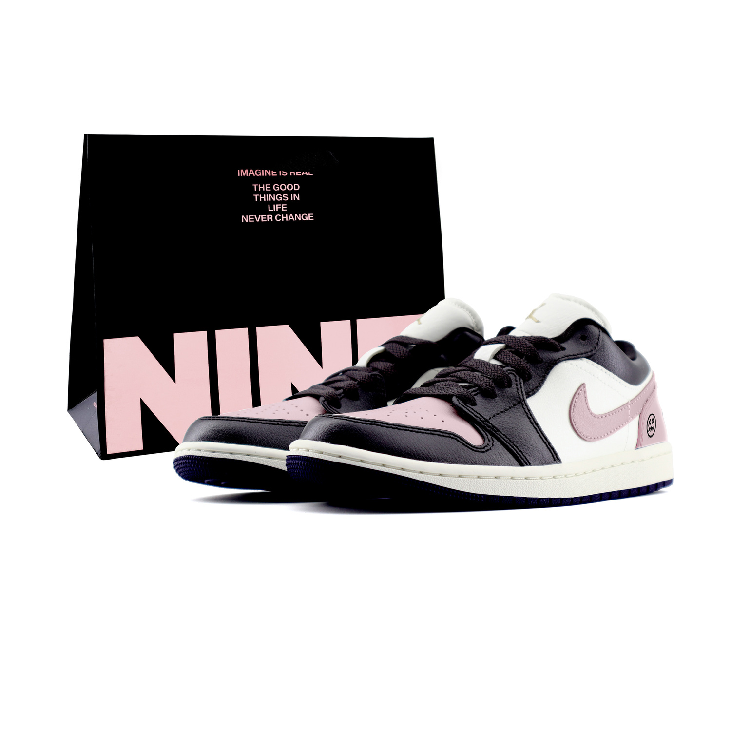 Air 1 Urban Chic Style, Shopping Bag, осенне-зимние устойчивые к истиранию низкие винтажные баскетбольные кроссовки Jordan, черный
Air 1 Urban Chic Style, Shopping Bag, осенне-зимние устойчивые к истиранию низкие винтажные баскетбольные кроссовки Jordan, черный