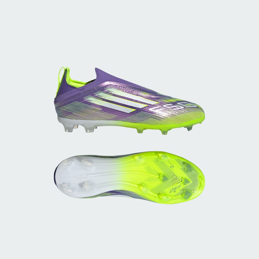 Бутсы Adidas F50 Elite Laceless Firm Ground Cleats Kids, цвет Purple Rush/Cloud White/Lucid Lemon
Бутсы Adidas F50 Elite Laceless Firm Ground Cleats Kids, цвет Purple Rush/Cloud White/Lucid Lemon