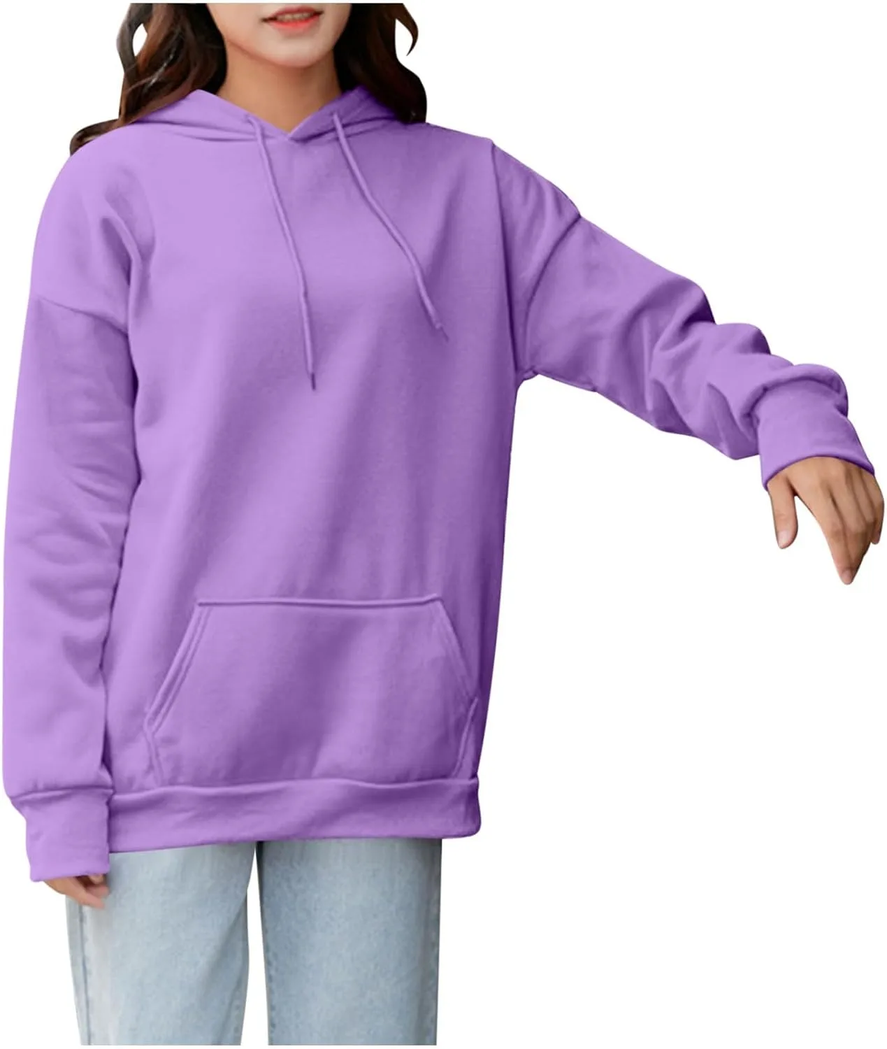 Толстовка с капюшоном для женщин, флисовая, с карманом hlysgo
Толстовка с капюшоном для женщин, флисовая, с карманом hlysgo