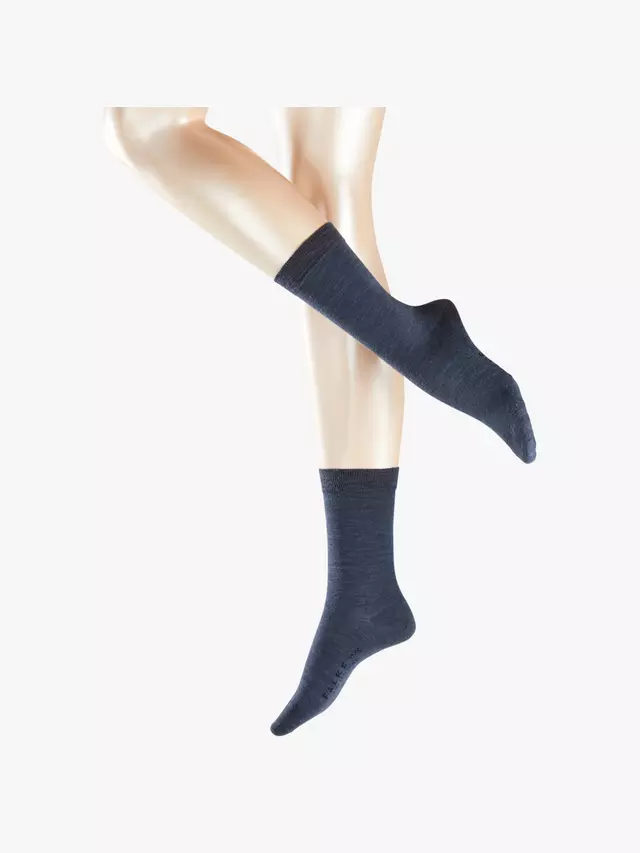 Носки FALKE Soft Merino Wool Ankle, цвет dark blue/melange
Носки FALKE Soft Merino Wool Ankle, цвет dark blue/melange