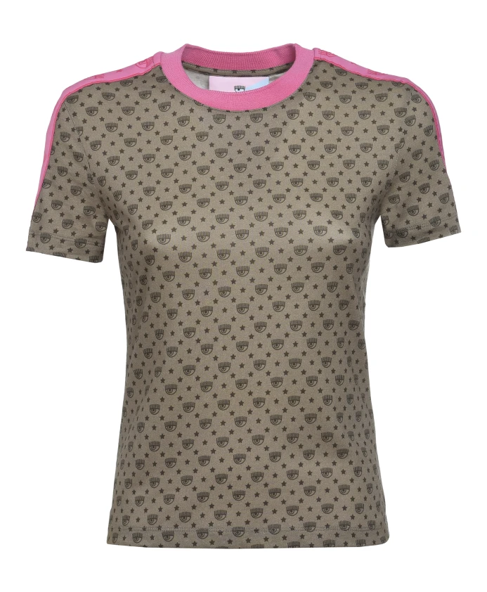 Футболка Chiara Ferragni Collection, коричневый
Футболка Chiara Ferragni Collection, коричневый