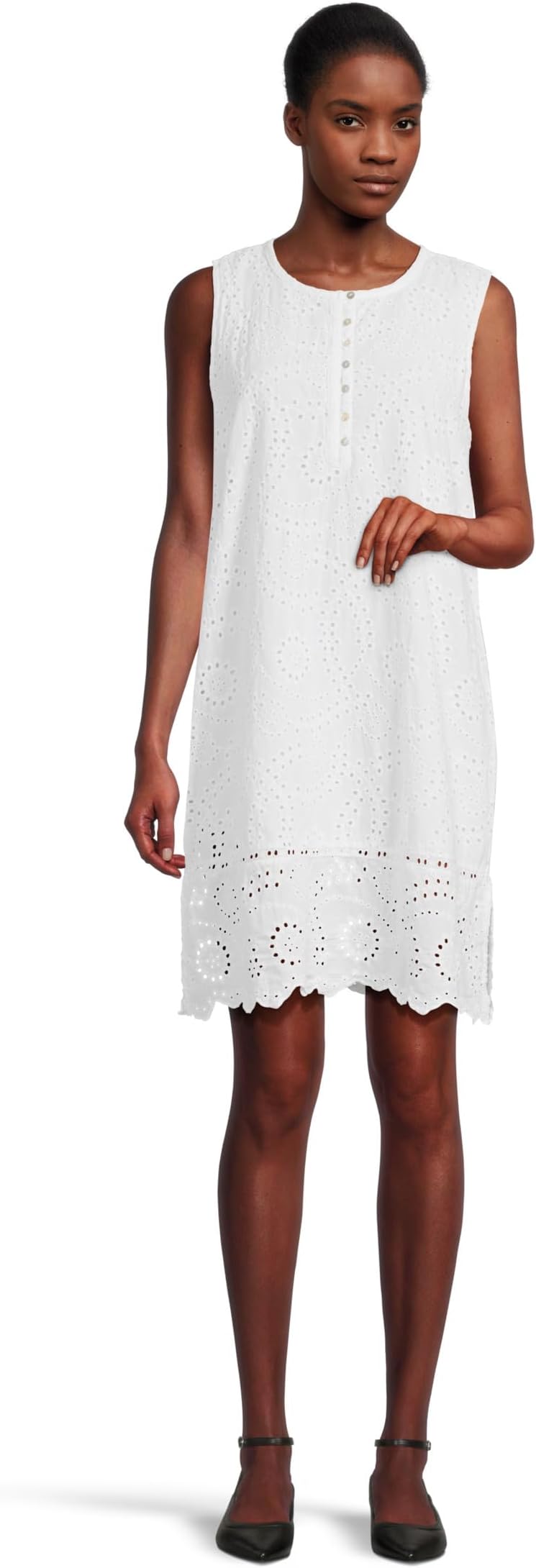 Платье Mod-o-doc Lace Tank Shift Dress, белый
Платье Mod-o-doc Lace Tank Shift Dress, белый