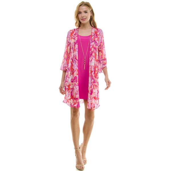 Женский комплект из двух предметов: жакет с расклешенными рукавами и платье с отложным воротником Luxology, оранжевый
Женский комплект из двух предметов: жакет с расклешенными рукавами и платье с отложным воротником Luxology, оранжевый