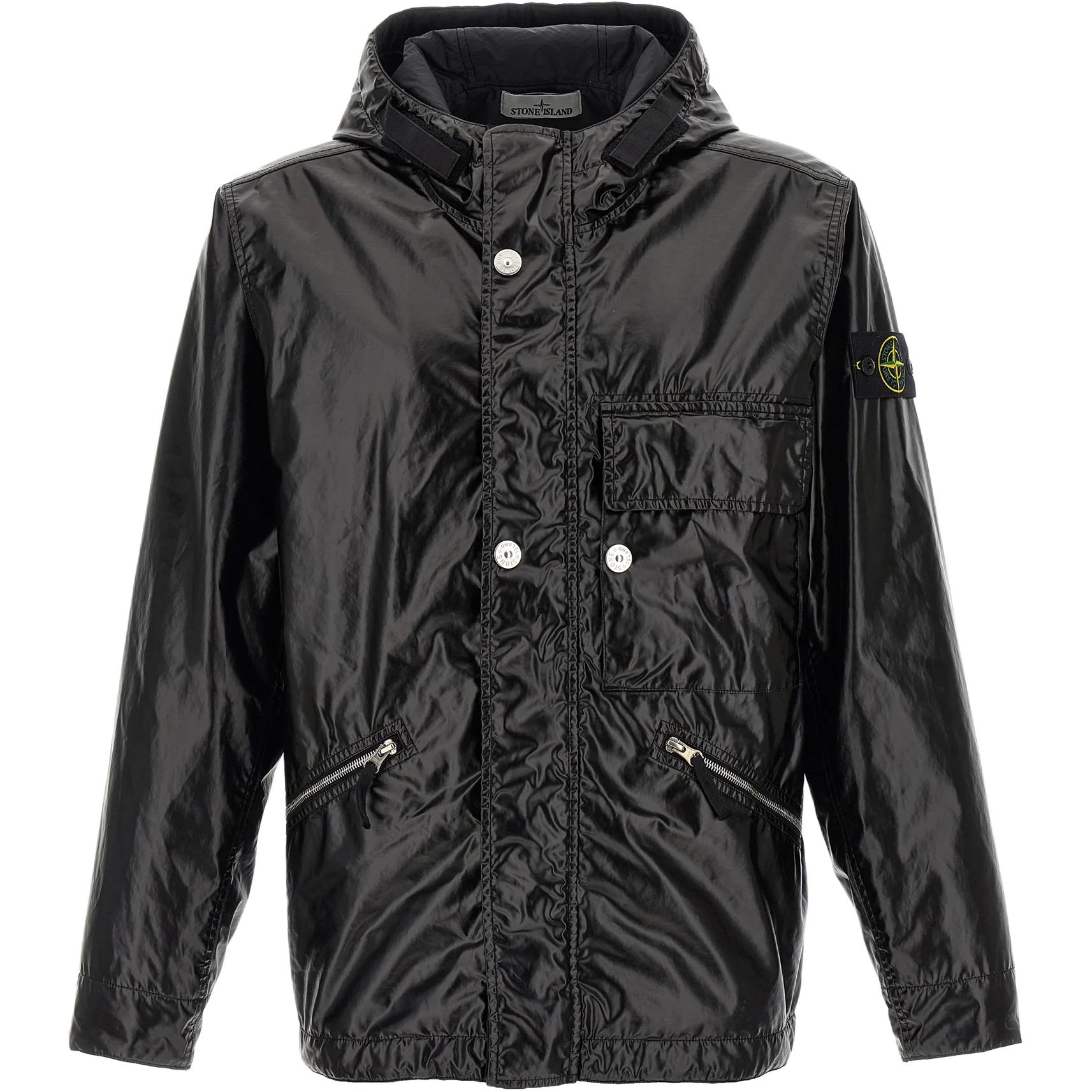 Куртка Mussola Gommata с капюшоном STONE ISLAND, черный
Куртка Mussola Gommata с капюшоном STONE ISLAND, черный
