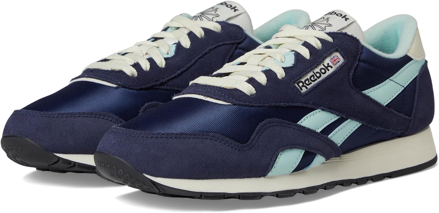 Кроссовки Reebok Lifestyle Classic Nylon, Vector Navy/Glitch Aqua/Vintage ChalkSee Less
Кроссовки Reebok Lifestyle Classic Nylon, Vector Navy/Glitch Aqua/Vintage ChalkSee Less