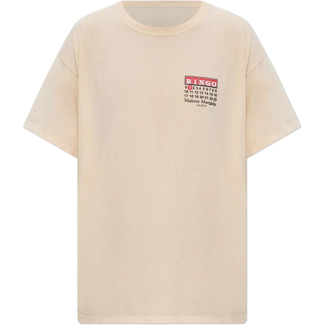 Футболка с принтом Numbers Printed Crewneck Maison Margiela, бежевый
Футболка с принтом Numbers Printed Crewneck Maison Margiela, бежевый