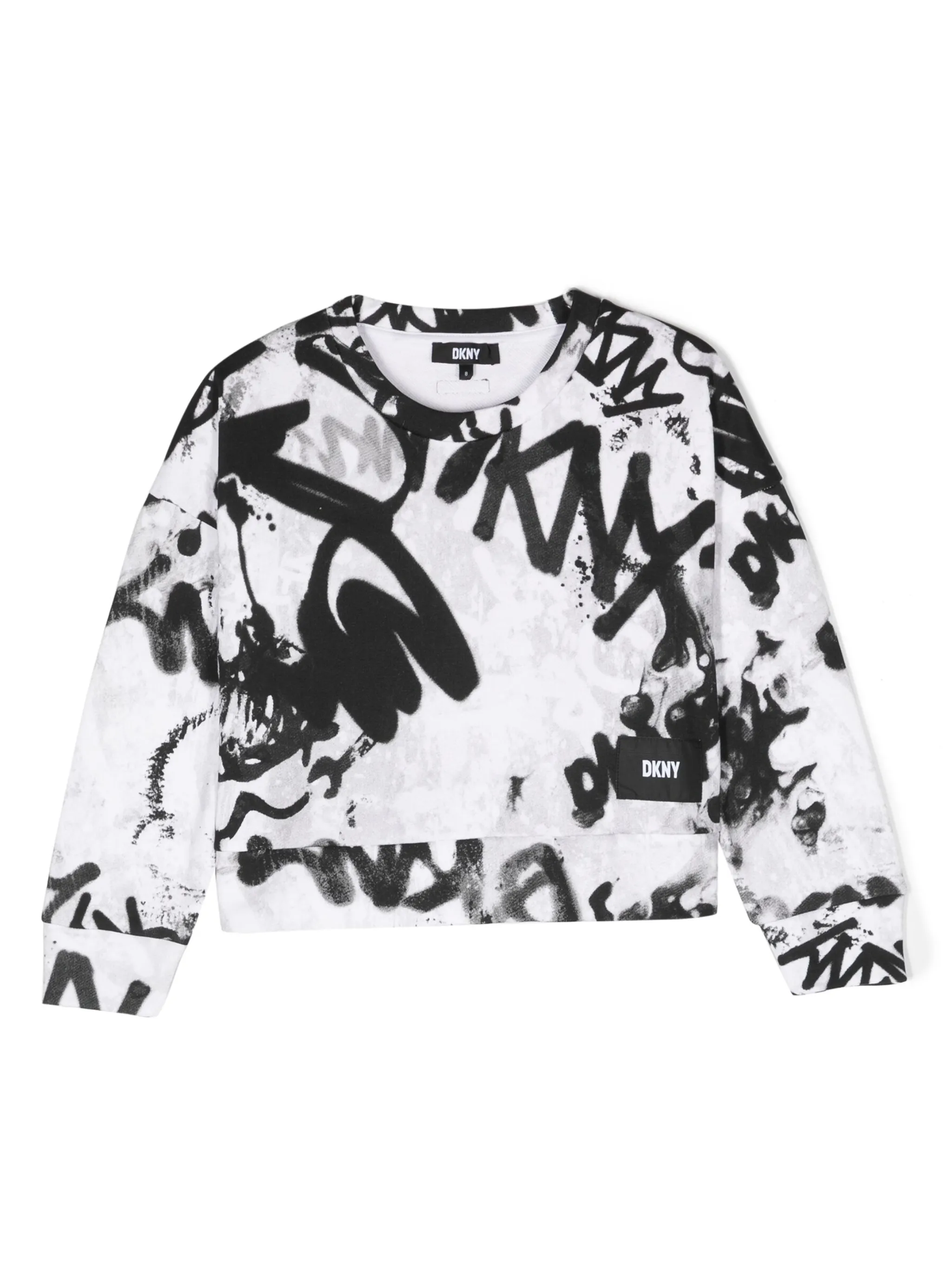 Толстовка с принтом граффити Dkny Kids, белый
Толстовка с принтом граффити Dkny Kids, белый
