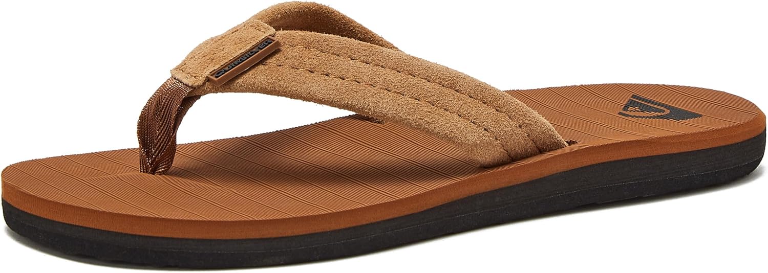 Детские шлепанцы Quiksilver Carver Suede с фиксирующим ремешком, Tan
Детские шлепанцы Quiksilver Carver Suede с фиксирующим ремешком, Tan