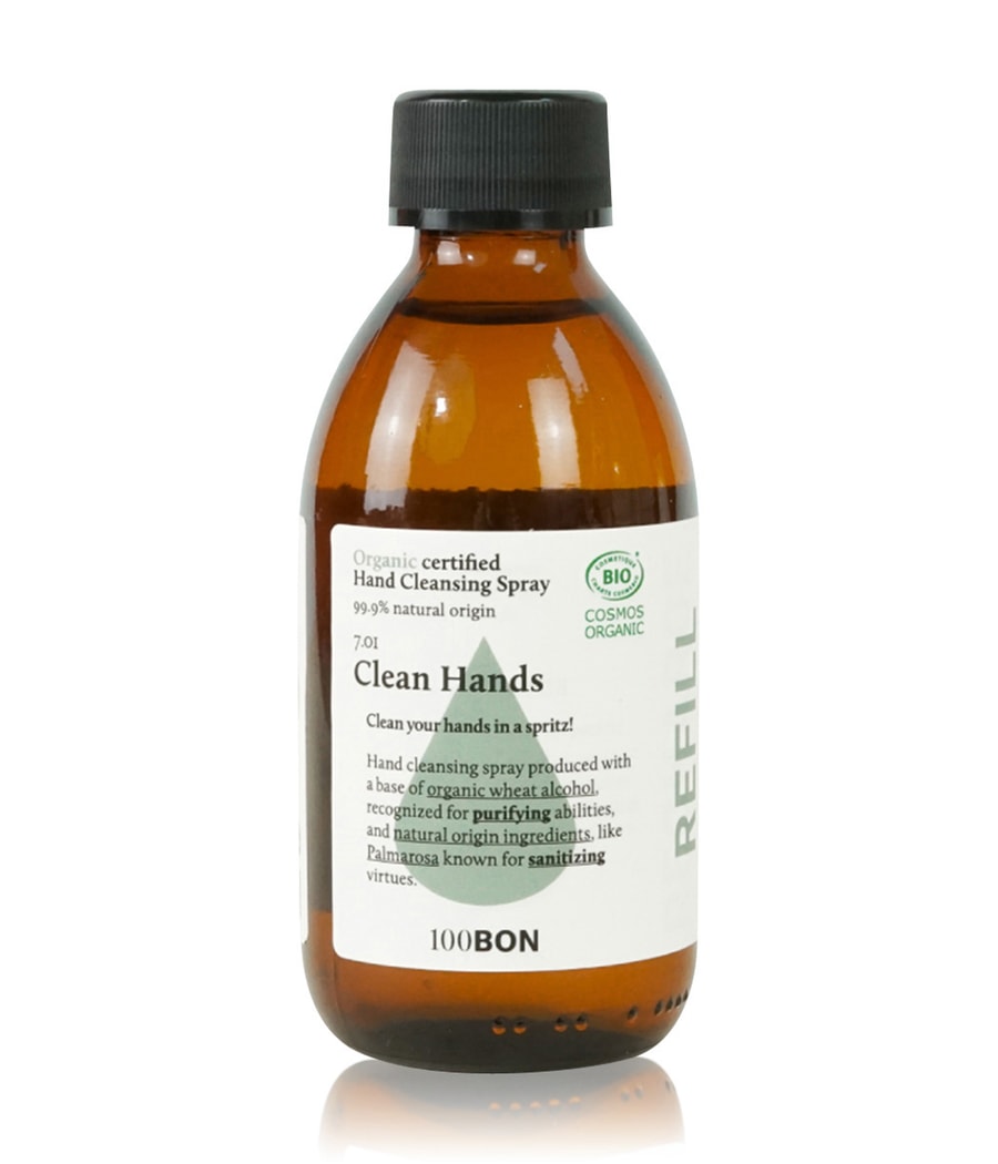 Дезинфицирующее средство для рук 100 BON Aroma Care Organic Hand Cleansing Spray - Refill, 200 ml
Дезинфицирующее средство для рук 100 BON Aroma Care Organic Hand Cleansing Spray - Refill, 200 ml