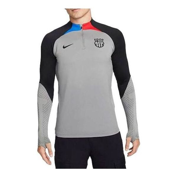 Футболка Барселона dri fit 1 4 молния l s strike drilling top Nike, серый
Футболка Барселона dri fit 1 4 молния l s strike drilling top Nike, серый
