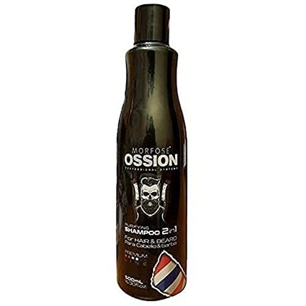 Ossion Premium Barber Line очищающий шампунь для волос и бороды 500мл, Morfose
Ossion Premium Barber Line очищающий шампунь для волос и бороды 500мл, Morfose