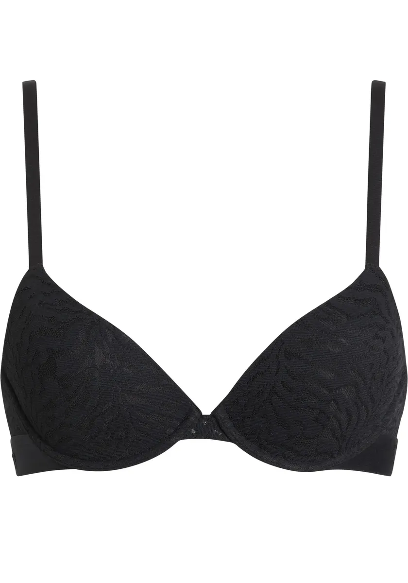 Calvin Klein Underwear "LIGHTLY LINED DEMI" Бюстгальтер без косточек с кружевной вставкой, черный
Calvin Klein Underwear "LIGHTLY LINED DEMI" Бюстгальтер без косточек с кружевной вставкой, черный