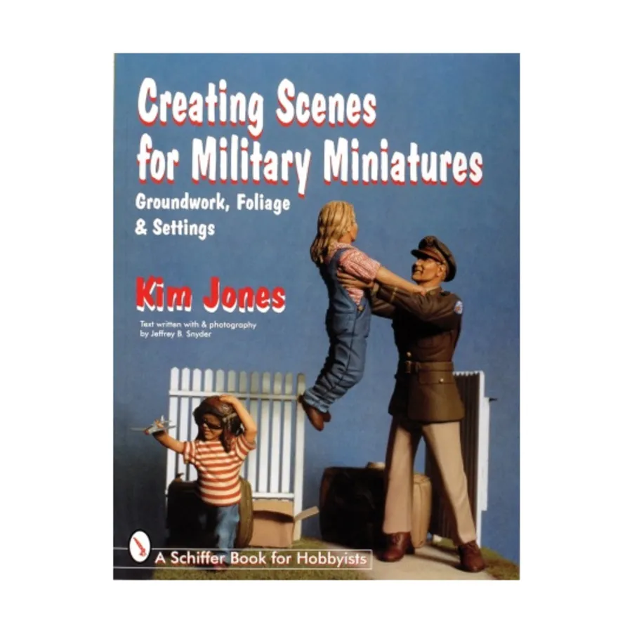 Создание сцен для военных миниатюр: основа, листва и декорации, Hobby Books (Schiffer Publishing)
Создание сцен для военных миниатюр: основа, листва и декорации, Hobby Books (Schiffer Publishing)
