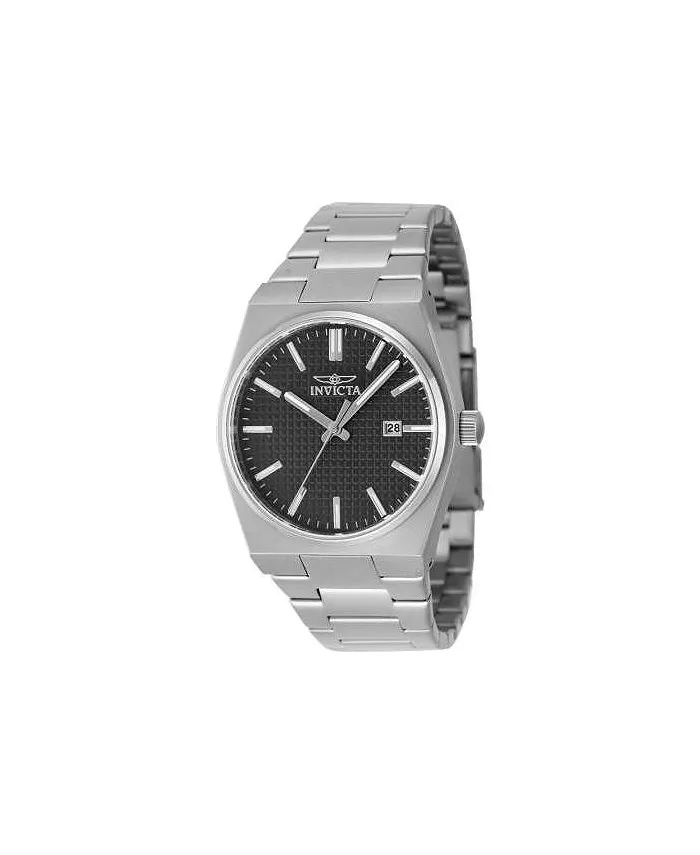 Мужские часы 48389 Speedway Quartz 3 Hand с черным циферблатом Invicta, серебряный
Мужские часы 48389 Speedway Quartz 3 Hand с черным циферблатом Invicta, серебряный