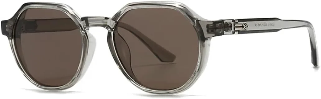 Модные круглые панк-солнцезащитные очки для женщин, защита от УФ-излучения UV400, ретро-стиль, заклепки, градиентные, мужские, синий чай HHZZYVY, Grey Tea
Модные круглые панк-солнцезащитные очки для женщин, защита от УФ-излучения UV400, ретро-стиль, заклепки, градиентные, мужские, синий чай HHZZYVY, Grey Tea