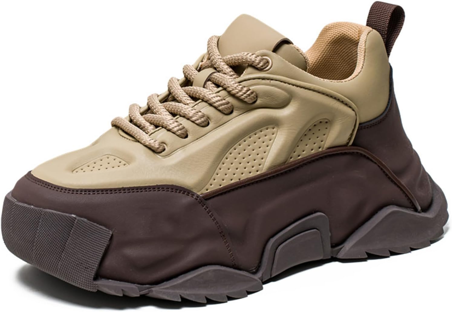 Мужские повседневные спортивные кроссовки для тенниса, работы и прогулок, платформенные массивные модные кроссовки для мужчин Spwagym, коричневый
Мужские повседневные спортивные кроссовки для тенниса, работы и прогулок, платформенные массивные модные кроссовки для мужчин Spwagym, коричневый