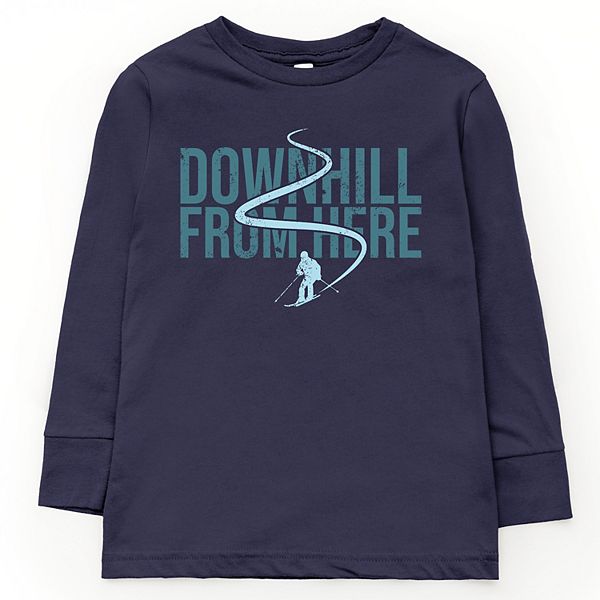 Футболка с длинным рукавом downhill from here для юниоров The Juniper Shop, Navy
Футболка с длинным рукавом downhill from here для юниоров The Juniper Shop, Navy