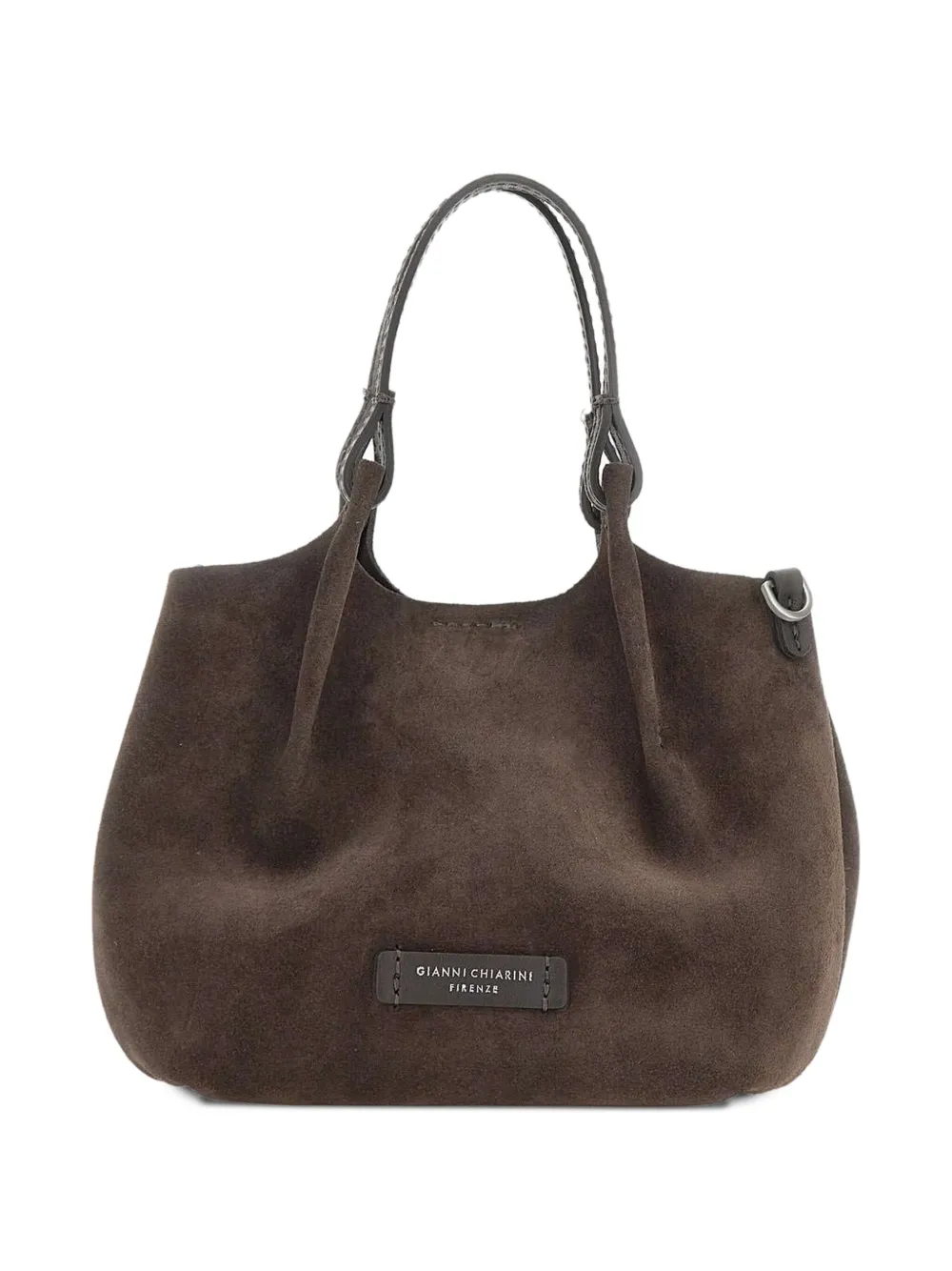 Замшевая сумка-тоут GIANNI CHIARINI, коричневый
Замшевая сумка-тоут GIANNI CHIARINI, коричневый