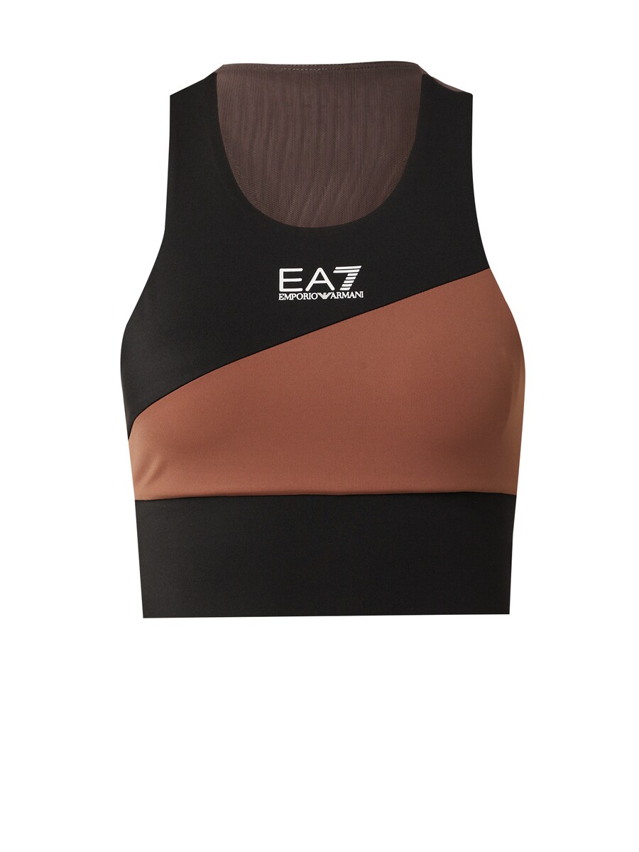 Спортивный бюстгальтер без косточек EA7 Emporio Armani, цвет Chestnut brown/mottled brown/Black
Спортивный бюстгальтер без косточек EA7 Emporio Armani, цвет Chestnut brown/mottled brown/Black
