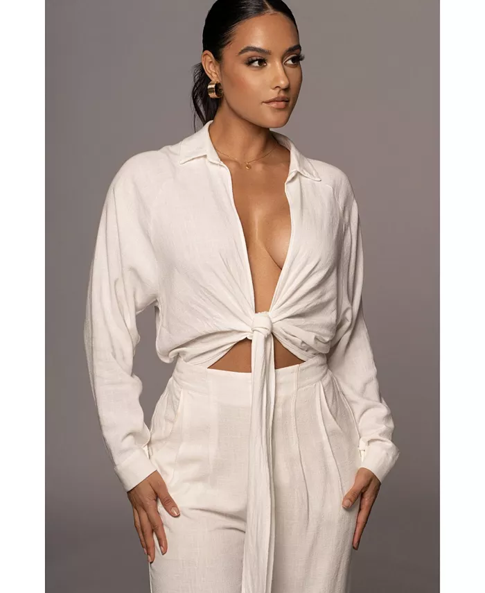 Женский вязаный топ Soho с завязкой спереди JLUXLABEL, слоновая кость/кремовый
Женский вязаный топ Soho с завязкой спереди JLUXLABEL, слоновая кость/кремовый