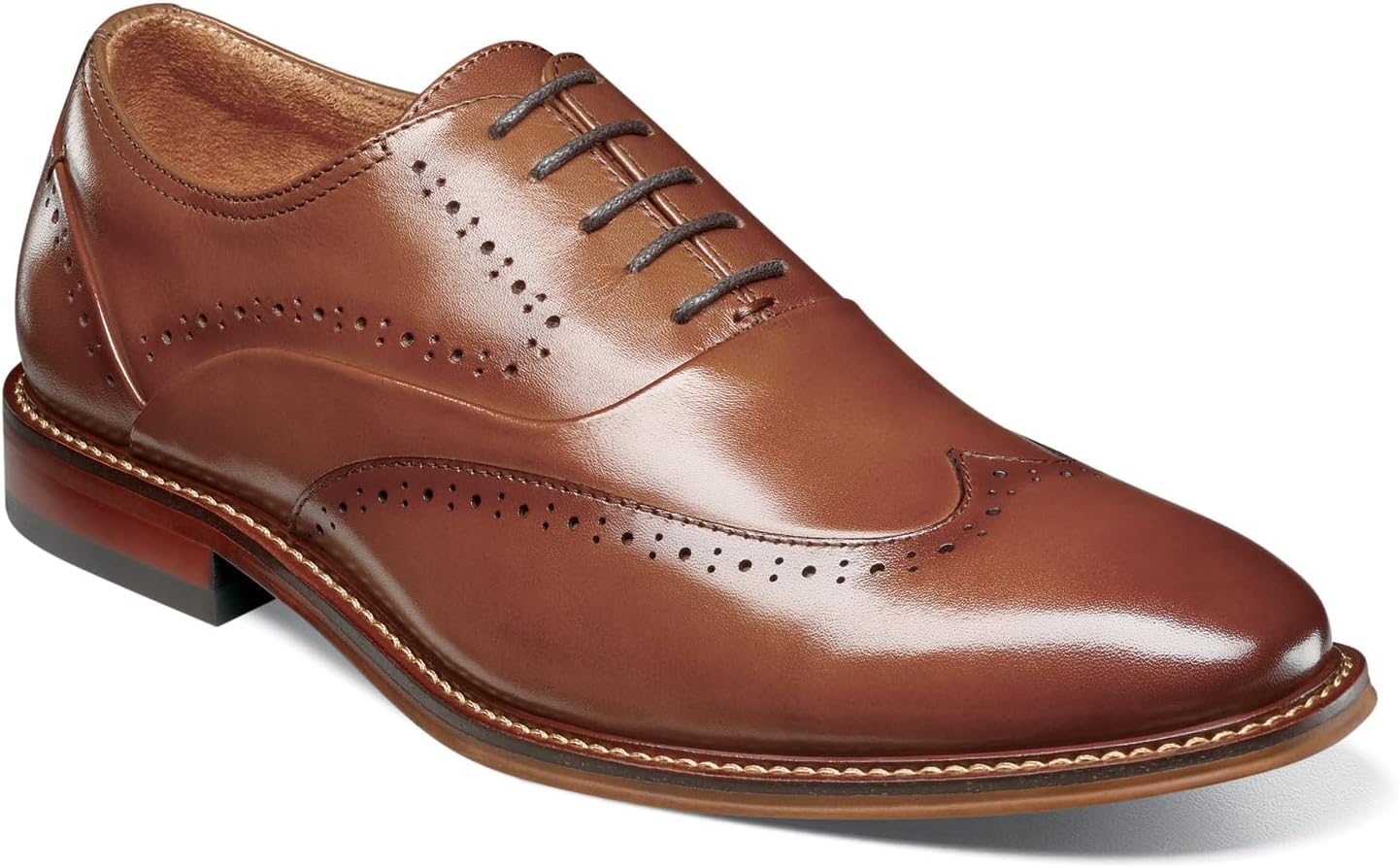 Мужские туфли Stacy Adams, оксфорды MacArthur с крыльями, Cognac
Мужские туфли Stacy Adams, оксфорды MacArthur с крыльями, Cognac