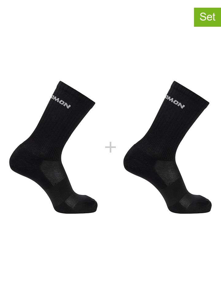 SALOMON Комплект из 2 функциональных носков "Evasion Crew" черного цвета
SALOMON Комплект из 2 функциональных носков "Evasion Crew" черного цвета