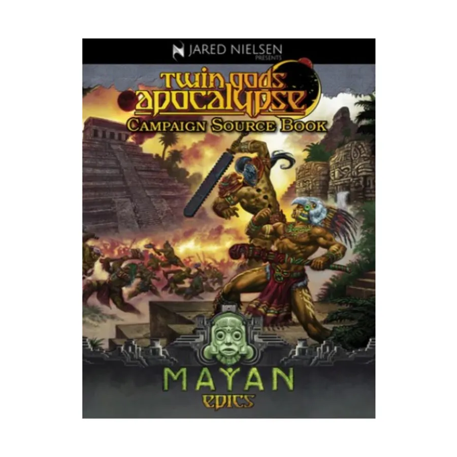 Twin Gods Apocalypse Campaign Source Book, Mayan Epics, мягкая обложка
Twin Gods Apocalypse Campaign Source Book, Mayan Epics, мягкая обложка