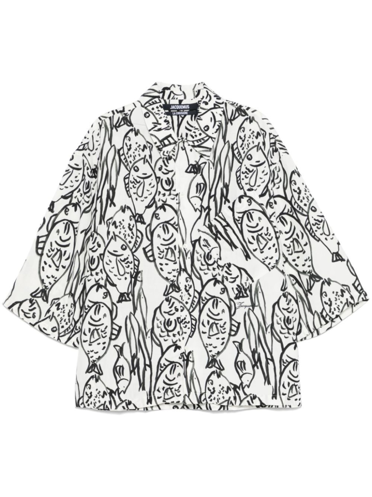 Jacquemus рубашка Le Chemise Aloe, белый
Jacquemus рубашка Le Chemise Aloe, белый